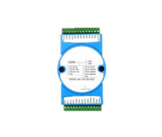 RS232/RS485信号转8路模拟信号隔离D/A采集转换器