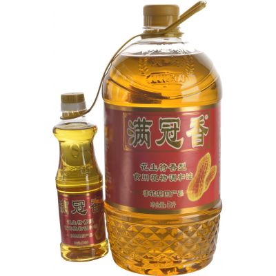 满冠香5升花生特香调和油