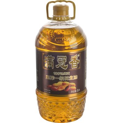 满冠香5升压榨一级花生油